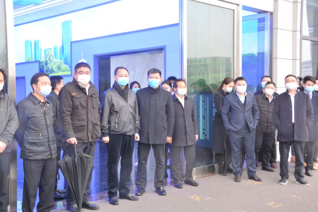 长沙市委副书记、代市长郑建新一行调研尊龙凯时环境长沙中联产业园