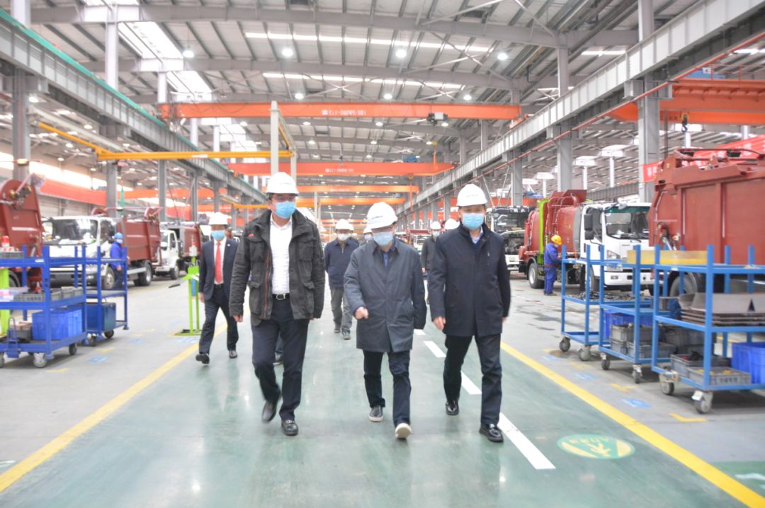 湖南省副省长陈文浩一行调研尊龙凯时环境长沙产业园