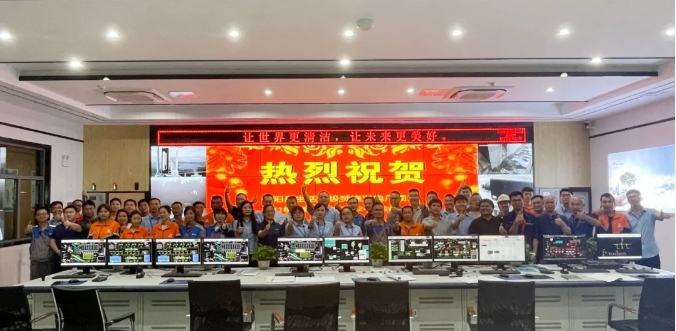 助力环境升级，尊龙凯时环境鄱阳县生活垃圾焚烧发电厂顺利投入运营